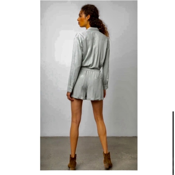 Rails Kennedy Romper in Mint. - Picture 4 of 7